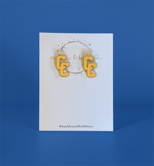 CC gold stud