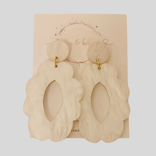 Bold Bloom - Large Pearl