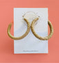 Sunwoven Hoops - Natural