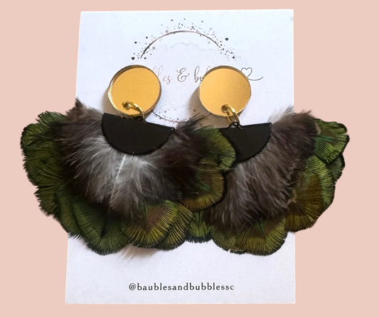 Feathered Earth - Gold