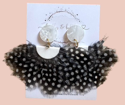 Feathered Grace - Pearl