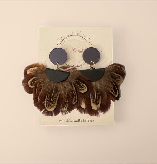 Feathered harvest black-midnight