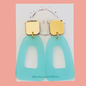 Modern Mist Acrylic Earrings