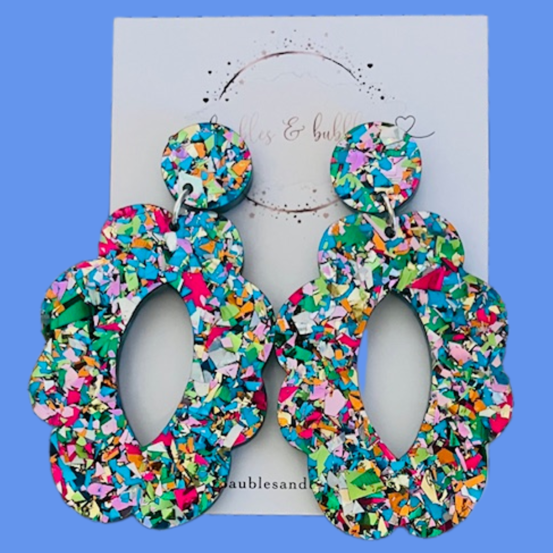 Bold Bloom - Large Confetti