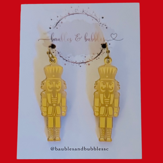 Medium Nutcracker - Gold